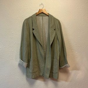 Maurices olive green soft blazer